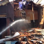 富山市月岡地内で木造平屋建ての空き家を解体致しました。